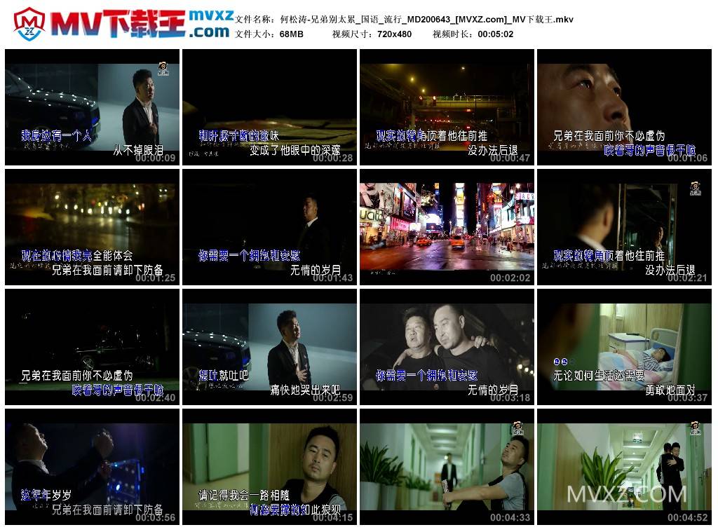 何松涛-兄弟别太累_国语_流行_MD200643